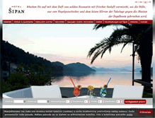 Tablet Screenshot of hotel-sipan.de