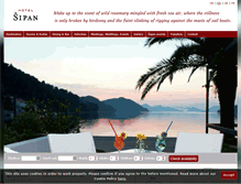 Tablet Screenshot of hotel-sipan.com